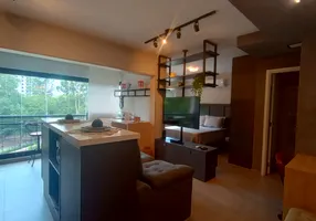 Foto 1 de Apartamento com 1 Quarto para alugar, 38m² em Morumbi, São Paulo