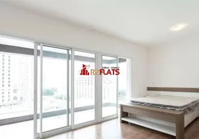 Foto 1 de Flat com 1 Quarto para alugar, 47m² em Campo Belo, São Paulo