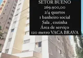 Foto 1 de Apartamento com 2 Quartos à venda, 55m² em Setor Bueno, Goiânia