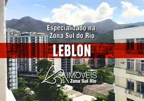 Foto 1 de Apartamento com 3 Quartos à venda, 84m² em Leblon, Rio de Janeiro