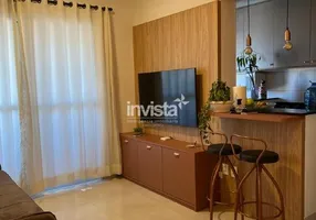 Foto 1 de Apartamento com 1 Quarto para alugar, 54m² em Embaré, Santos
