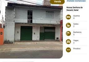 Foto 1 de Prédio Comercial com 4 Quartos à venda, 165m² em Nossa Senhora de Nazaré, Natal