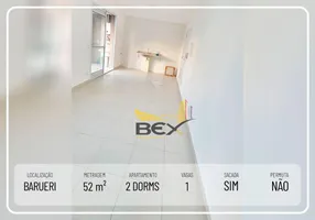 Foto 1 de Apartamento com 2 Quartos para alugar, 52m² em Jardim Tupanci, Barueri