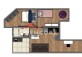 Foto 1 de Apartamento com 2 Quartos à venda, 43m² em Jardim Paraíso, São Paulo