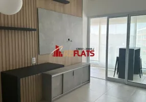 Foto 1 de Flat com 1 Quarto para alugar, 50m² em Campo Belo, São Paulo