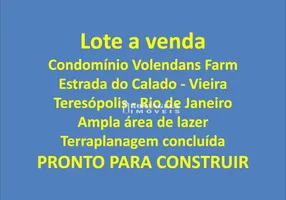 Foto 1 de Lote/Terreno à venda, 1539m² em Vieira, Teresópolis