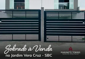 Foto 1 de Sobrado com 3 Quartos à venda, 125m² em Jardim Vera Cruz, São Bernardo do Campo