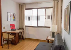 Foto 1 de Flat com 1 Quarto para alugar, 40m² em Jardim Paulista, São Paulo