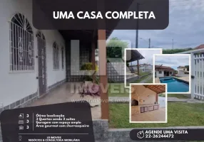 Foto 1 de Casa com 3 Quartos à venda, 146m² em , Iguaba Grande