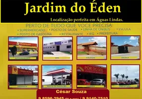 Foto 1 de Lote/Terreno à venda, 200m² em Jardim do Eden, Águas Lindas de Goiás