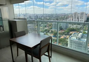 Foto 1 de Apartamento com 1 Quarto para alugar, 32m² em Brooklin, São Paulo