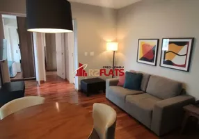 Foto 1 de Flat com 2 Quartos para alugar, 60m² em Brooklin, São Paulo