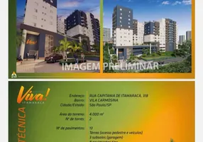 Foto 1 de Apartamento com 2 Quartos à venda, 60m² em Vila Carmosina, São Paulo