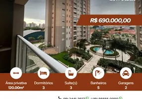 Foto 1 de Apartamento com 3 Quartos à venda, 120m² em Vila Primavera, Limeira