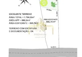 Foto 1 de Lote/Terreno à venda, 898m² em Tanque, Atibaia