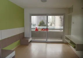 Foto 1 de Flat com 1 Quarto à venda, 38m² em Brooklin, São Paulo