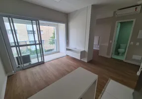 Foto 1 de Apartamento com 1 Quarto para alugar, 37m² em Brooklin, São Paulo