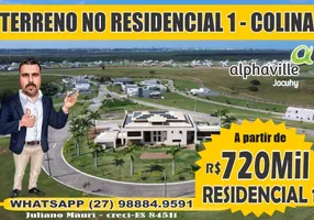 Foto 1 de Lote/Terreno à venda, 660m² em Alphaville Jacuhy, Serra