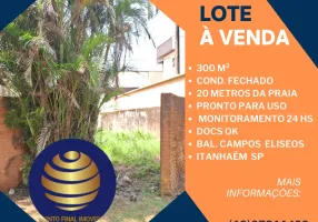 Foto 1 de Lote/Terreno à venda, 300m² em Balneario Santista, Itanhaém