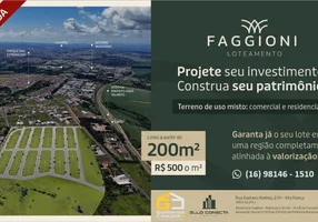 Foto 1 de Lote/Terreno à venda, 200m² em Morada do Sol, Franca