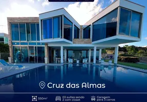 Foto 1 de Casa de Condomínio com 3 Quartos à venda, 550m² em Jacarecica, Maceió