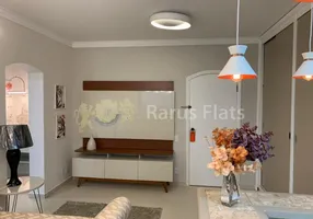 Foto 1 de Flat com 1 Quarto para alugar, 46m² em Moema, São Paulo