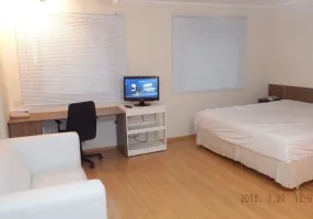 Foto 1 de Flat com 1 Quarto para alugar, 30m² em Moema, São Paulo