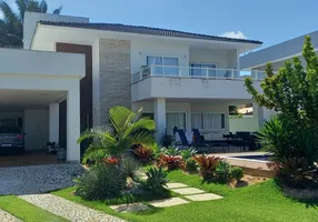 Foto 1 de Casa de Condomínio com 4 Quartos à venda, 400m² em Busca Vida Abrantes, Camaçari