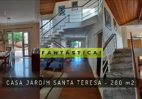 Foto 1 de Casa de Condomínio com 3 Quartos à venda, 280m² em Jardim Santa Teresa, Jundiaí