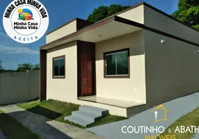 Foto 1 de Casa de Condomínio com 2 Quartos à venda, 61m² em Bacaxá, Saquarema