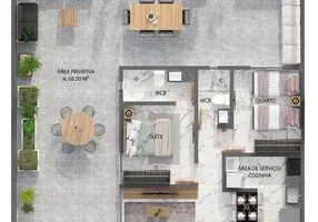 Foto 1 de Apartamento com 2 Quartos à venda, 51m² em Anatólia, João Pessoa