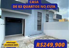 Foto 1 de Casa com 3 Quartos à venda, 65m² em Cuiá, João Pessoa