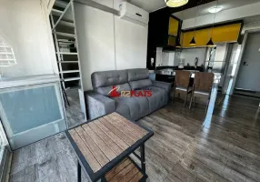 Foto 1 de Flat com 1 Quarto para alugar, 40m² em Brooklin, São Paulo