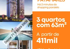 Foto 1 de Apartamento com 3 Quartos à venda, 64m² em Piatã, Salvador