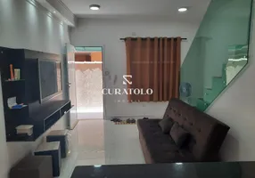 Foto 1 de Casa de Condomínio com 2 Quartos à venda, 50m² em Vila Caicara, Praia Grande