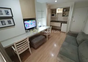 Foto 1 de Flat com 1 Quarto para alugar, 34m² em Moema, São Paulo