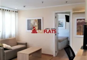 Foto 1 de Flat com 2 Quartos para alugar, 60m² em Vila Olímpia, São Paulo
