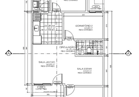 Foto 1 de Casa com 3 Quartos à venda, 53m² em Estados, Fazenda Rio Grande