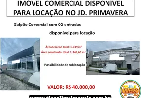 Foto 1 de Prédio Comercial com 5 Quartos para alugar, 1343m² em Jardim Primavera, Caraguatatuba