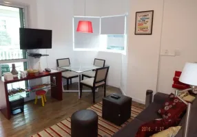 Foto 1 de Flat com 1 Quarto para alugar, 40m² em Vila Olímpia, São Paulo