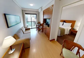 Foto 1 de Flat com 1 Quarto à venda, 34m² em Brooklin, São Paulo