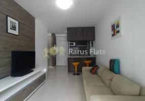 Foto 1 de Flat com 1 Quarto para alugar, 34m² em Morumbi, São Paulo