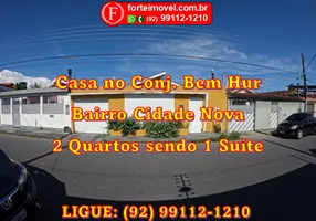 Foto 1 de Casa com 2 Quartos à venda, 85m² em Cidade de Deus, Manaus