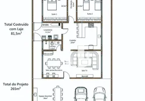 Foto 1 de Casa com 3 Quartos à venda, 250m² em Jardim Juliana, Jaú