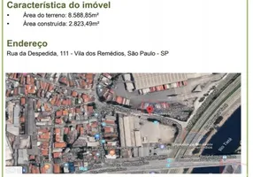 Foto 1 de Galpão/Depósito/Armazém para alugar, 8588m² em Vila Dos Remedios, São Paulo