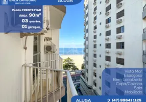 Foto 1 de Apartamento com 3 Quartos para alugar, 90m² em Frente Mar Centro, Balneário Camboriú