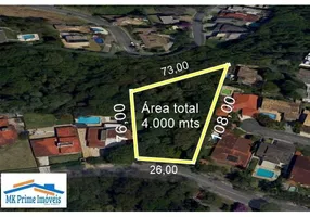 Foto 1 de Lote/Terreno à venda, 271m² em Pousada dos Bandeirantes, Carapicuíba