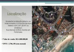 Foto 1 de Lote/Terreno à venda, 2371m² em Patamares, Salvador