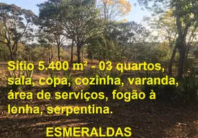 Foto 1 de Fazenda/Sítio com 3 Quartos à venda, 5400m² em Cidade Jardim, Esmeraldas