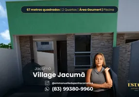 Foto 1 de Casa com 2 Quartos à venda, 67m² em Jacumã, Conde
